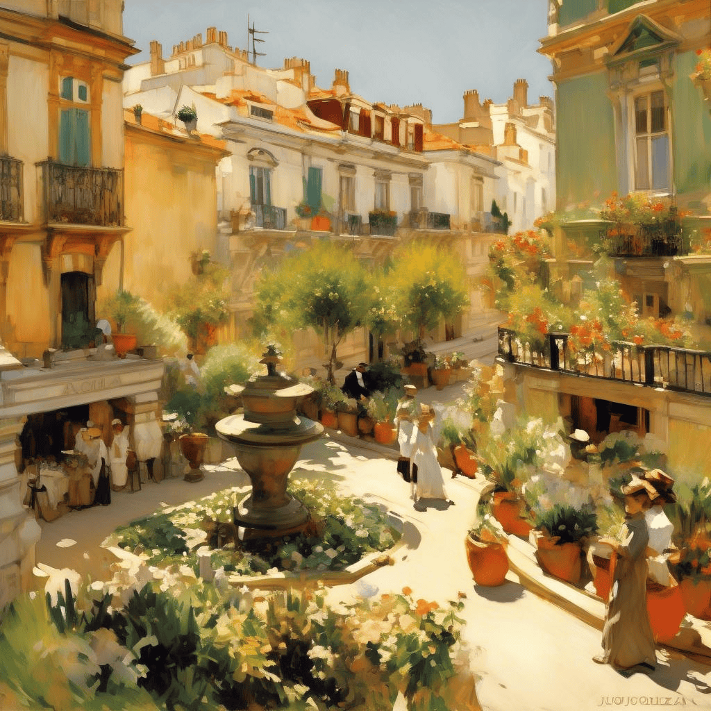 Garden Joaquín Sorolla – Alejandro Cabeza