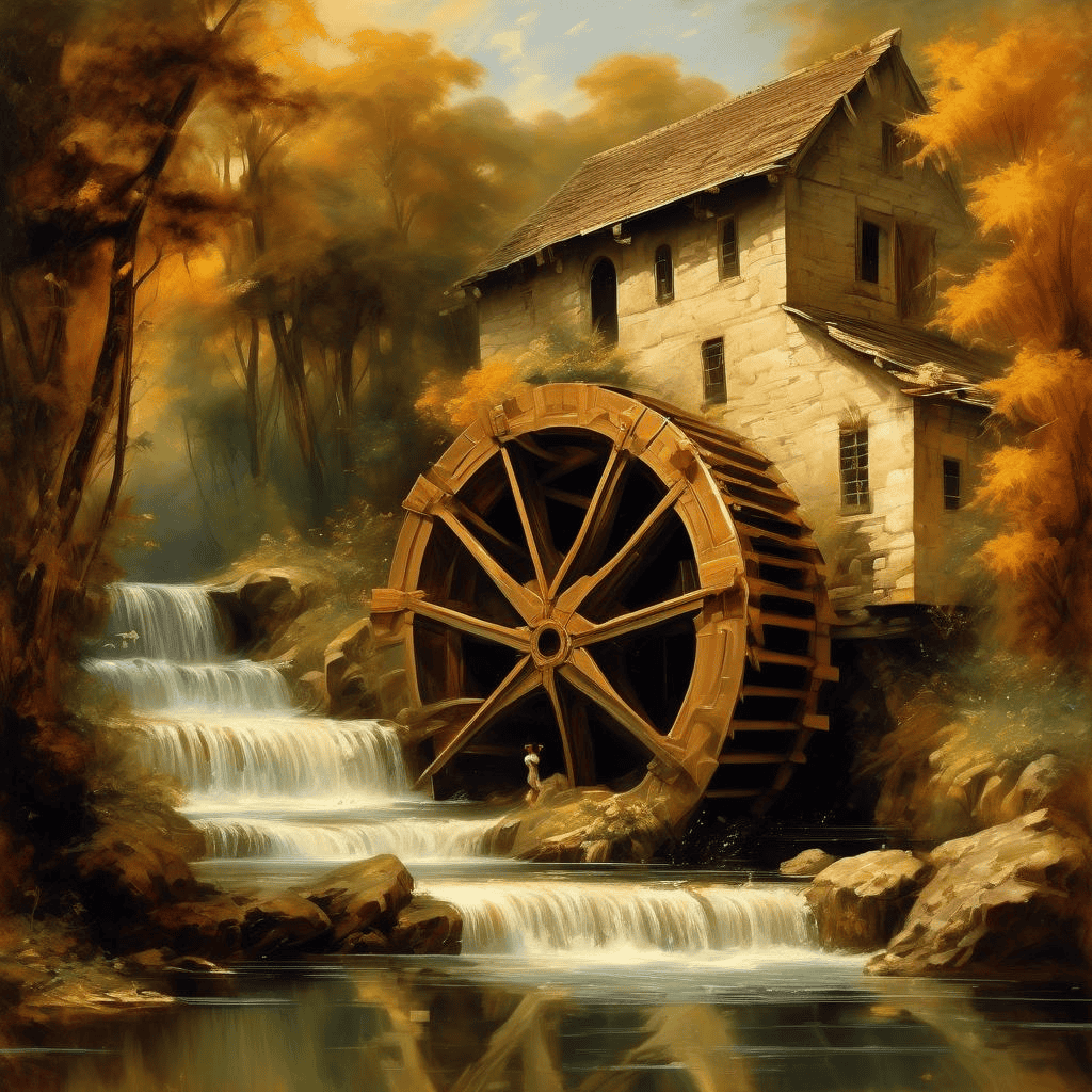 The Water Mill – Raden Saleh